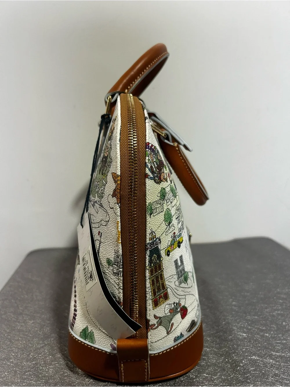NWT Disney Parks Dooney & Bourke Pixar Satchel crossbody Bag Up Cars Toy Story